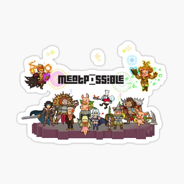 MeatPossible Characters 2 - Epicton Kingdom Sticker