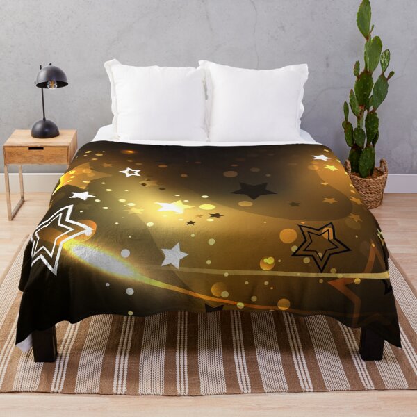 Item preview, Abstract Background with Golden Stars designed and sold by Blackmoon9.