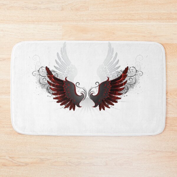 Item preview, Stylized patterned black wings designed and sold by Blackmoon9.