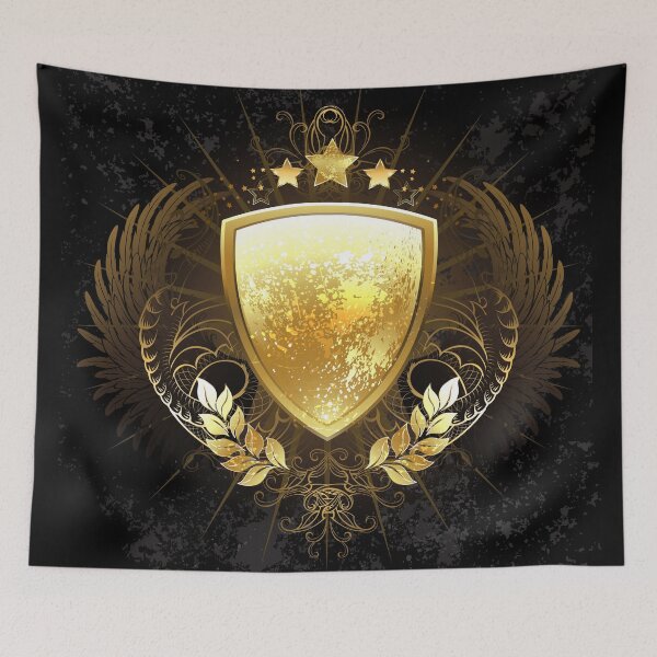 Item preview, Golden shield ( Gold Shield ) designed and sold by Blackmoon9.