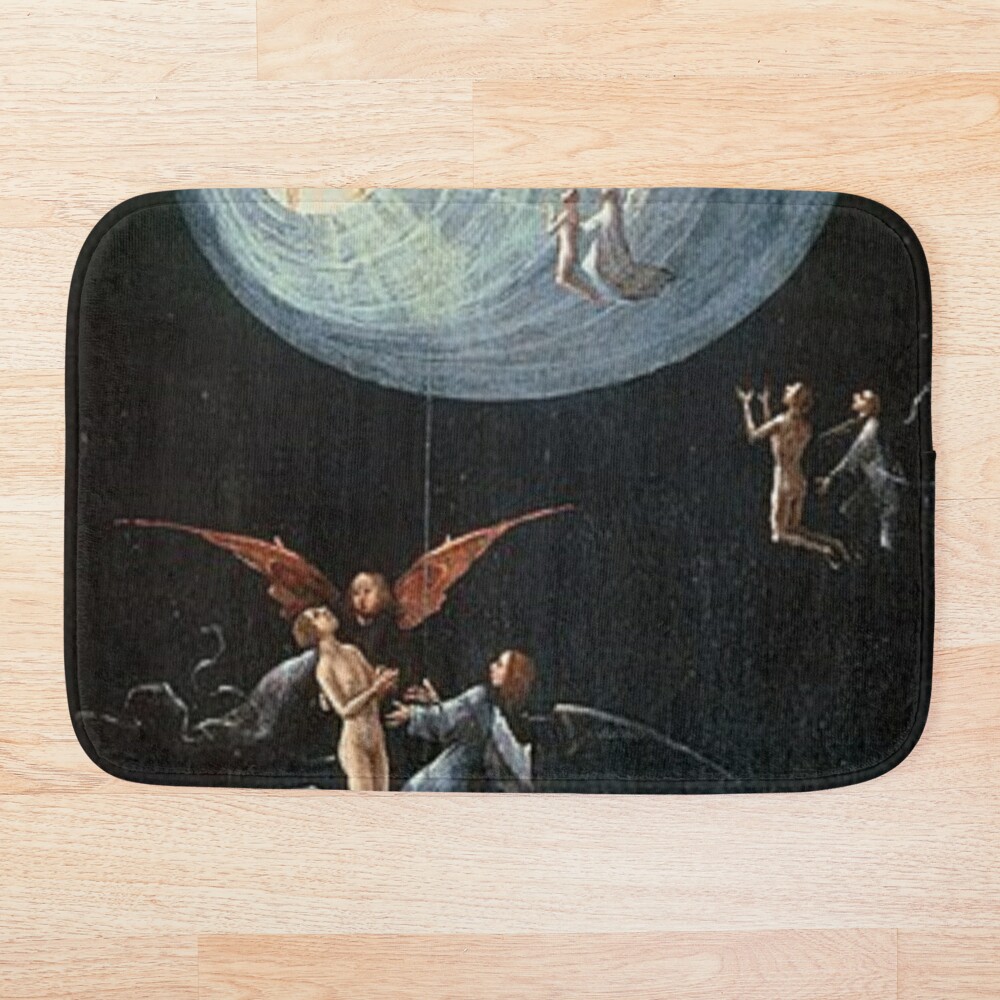 Hieronymus Bosch, bathmat_flatlay_small,square