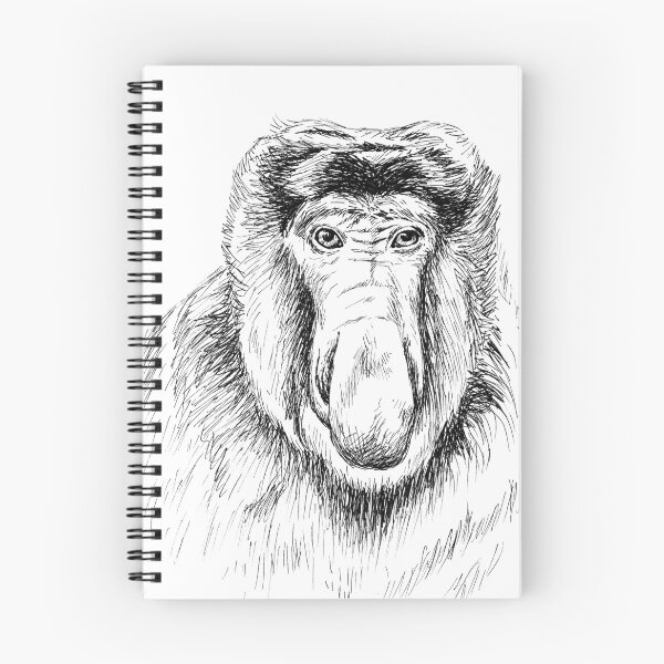 Item preview, Proboscis Monkey Image designed and sold by RachelsFineLine.