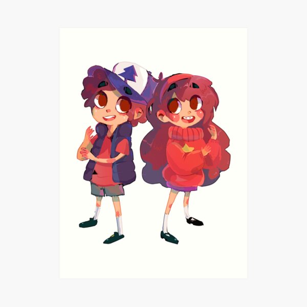 Mystery Twins! Art Print