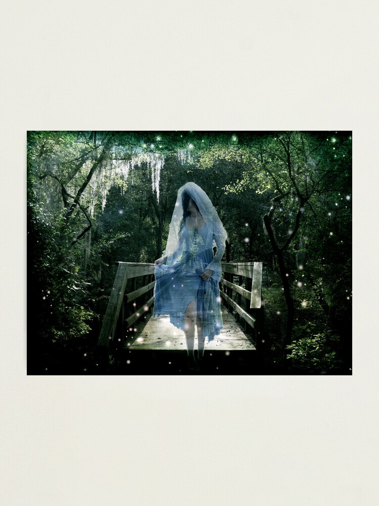 Thumbnail 1 of 3, Photographic Print, Fleeing Phantom designed and sold by KatarinaSilva.
