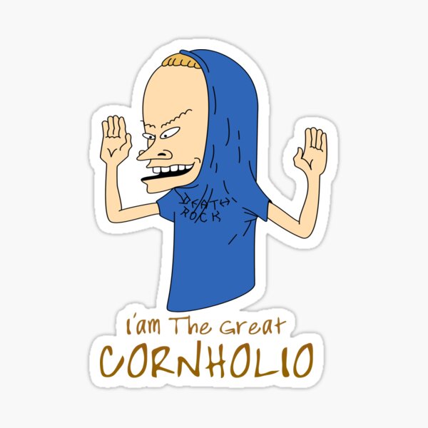 Cornholio Stickers Redbubble