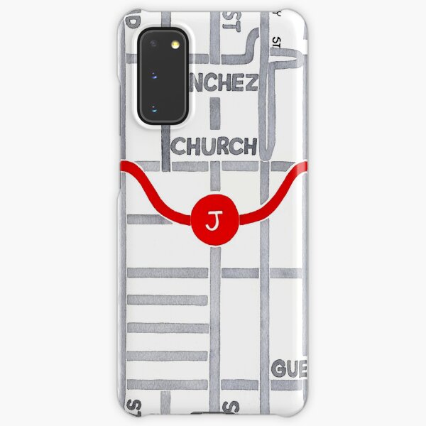 San Francisco map - Dolores Heights Samsung Galaxy Snap Case