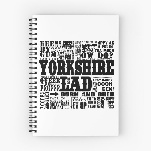 Item preview, YORKSHIRE LAD BLACK PRINT designed and sold by DOOLALLY.