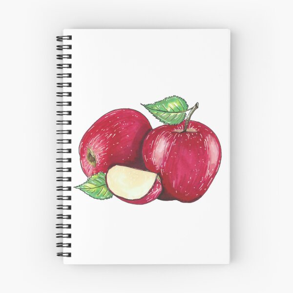 Item preview, Red apples print designed and sold by aticaart.