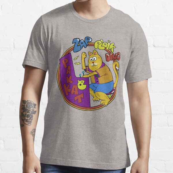 Aperçu de l'œuvre Zap Ploik Ding Pakkat - Dustin Tee créée et vendue par PotatoGear.