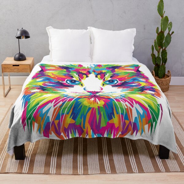 Item preview, Colorful Cat designed and sold by FotoArtist.