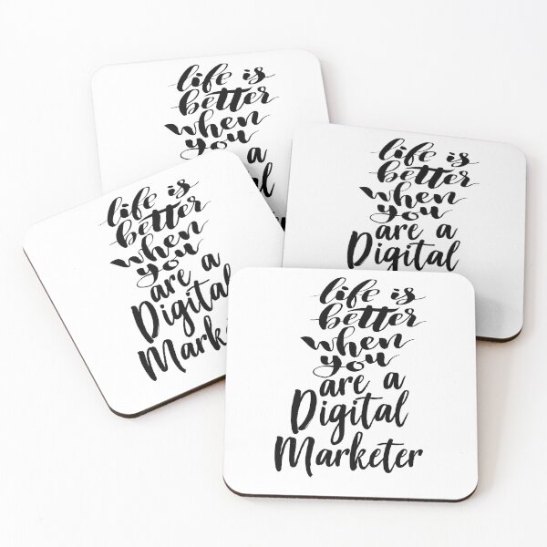 Item preview, Life is Better When You Are A Digital Marketer Digital Marketing Social Network designed and sold by ProjectX23.