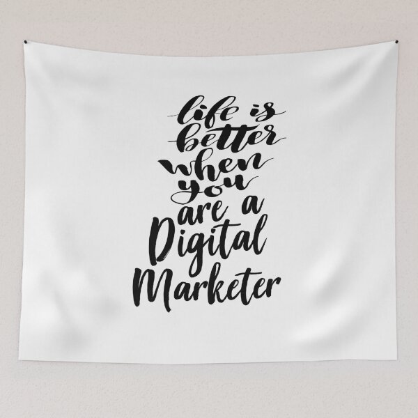 Item preview, Life is Better When You Are A Digital Marketer Digital Marketing Social Network designed and sold by ProjectX23.