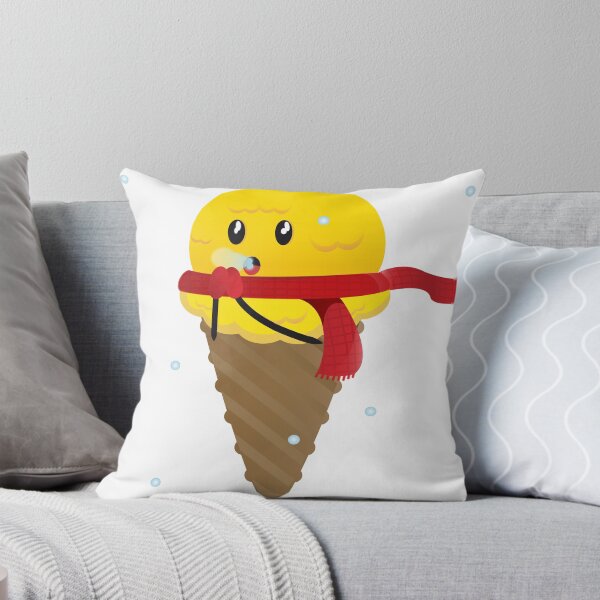 Item preview, the little ice cream with the red scarf designed and sold by samuzai.