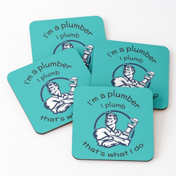 Item preview, Plumber Shirt - Plumber tee - Plumber t shirt - Fun Plumber Mug - Plumber Sticker - Fun Plumber Shirt designed and sold by happygiftideas.