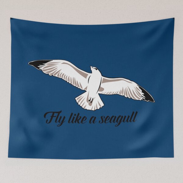 Item preview, Seagull bird watching pigeon motivation designed and sold by untagged-shop.