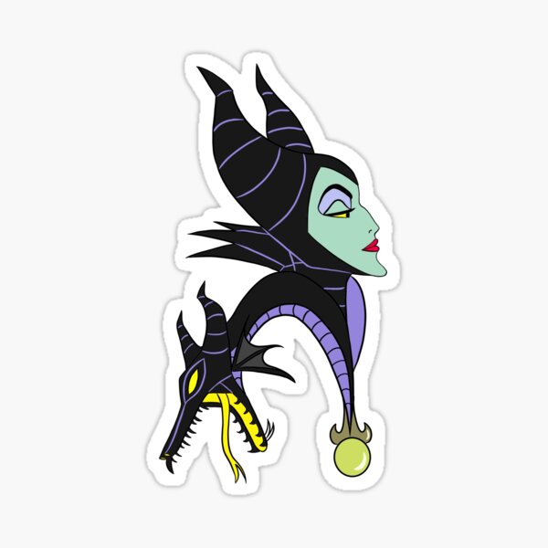 Maleficent Disney Villain Sticker mistress of All Evil Sleeping Beauty  Waterproof Vinyl Decal for Car, Laptop, Water Bottle, Journal -  Canada