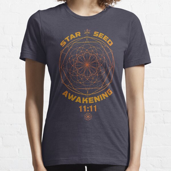Star Seed Awakening Sacred Geometry 11:11 Essential T-Shirt