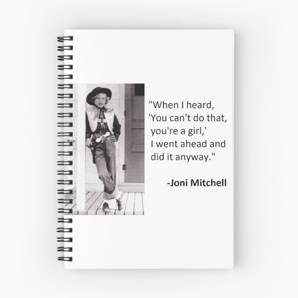 Item preview,  Joni Mitchell "I Did It Anyway" Female Empowerment  designed and sold by ArtWithHearts11.