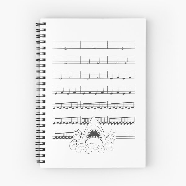 Item preview, JAWS song music sheet designed and sold by harnas-design.