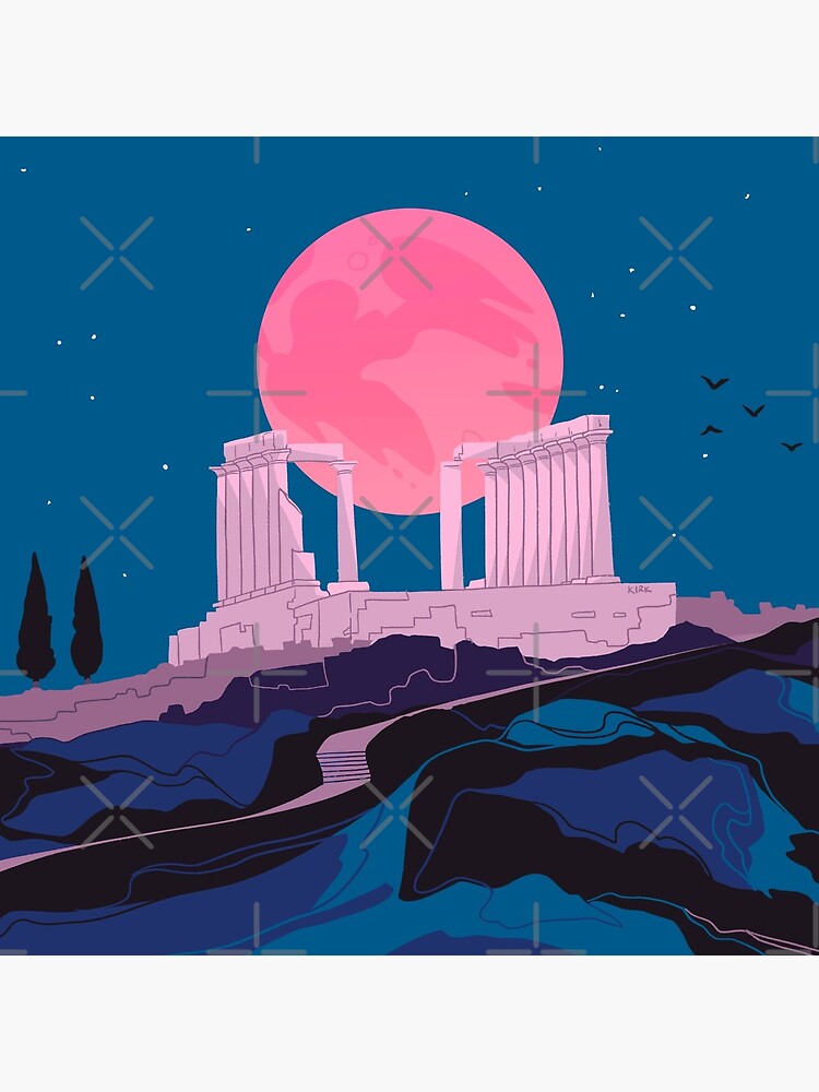 Temple of Poseidon at Sounion by flaroh