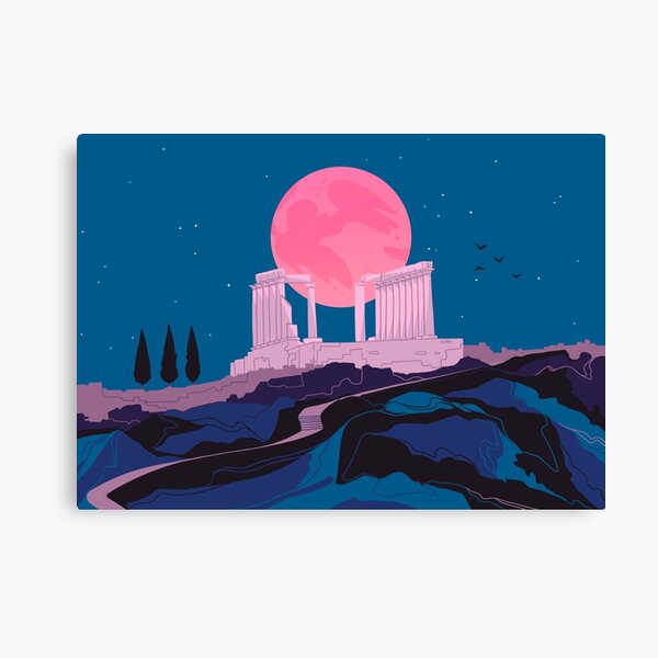 Item preview, Temple of Poseidon at Sounion designed and sold by flaroh.
