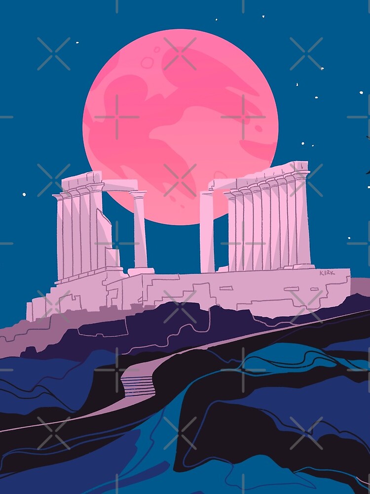 Temple of Poseidon at Sounion by flaroh