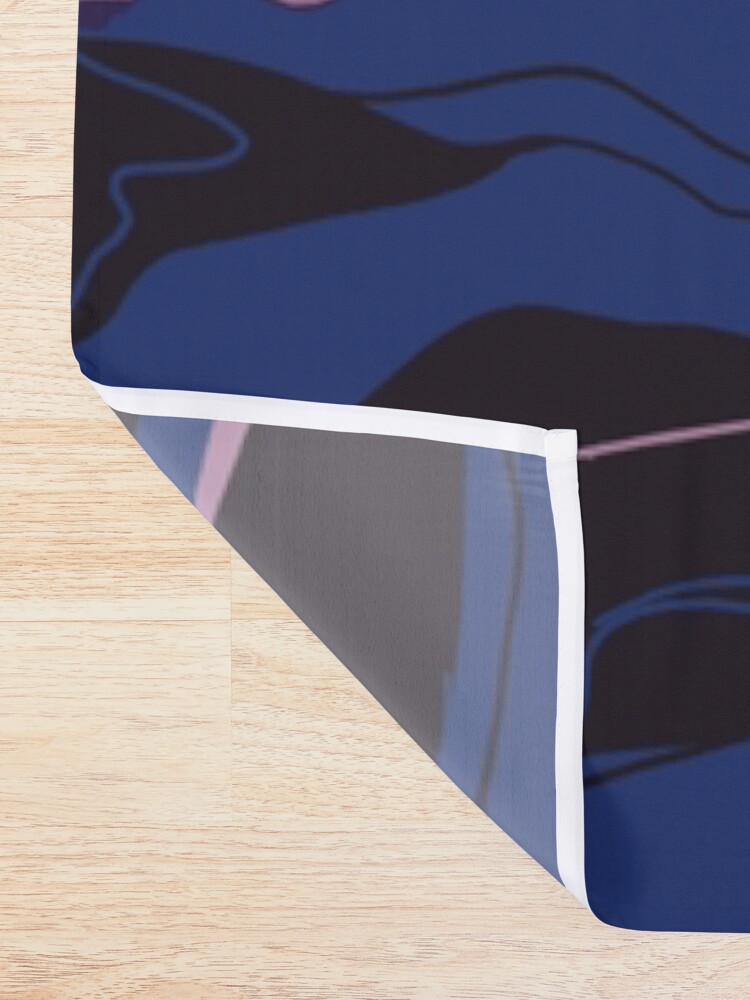 Alternate view of Temple of Poseidon at Sounion Shower Curtain