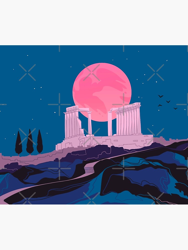 Temple of Poseidon at Sounion by flaroh