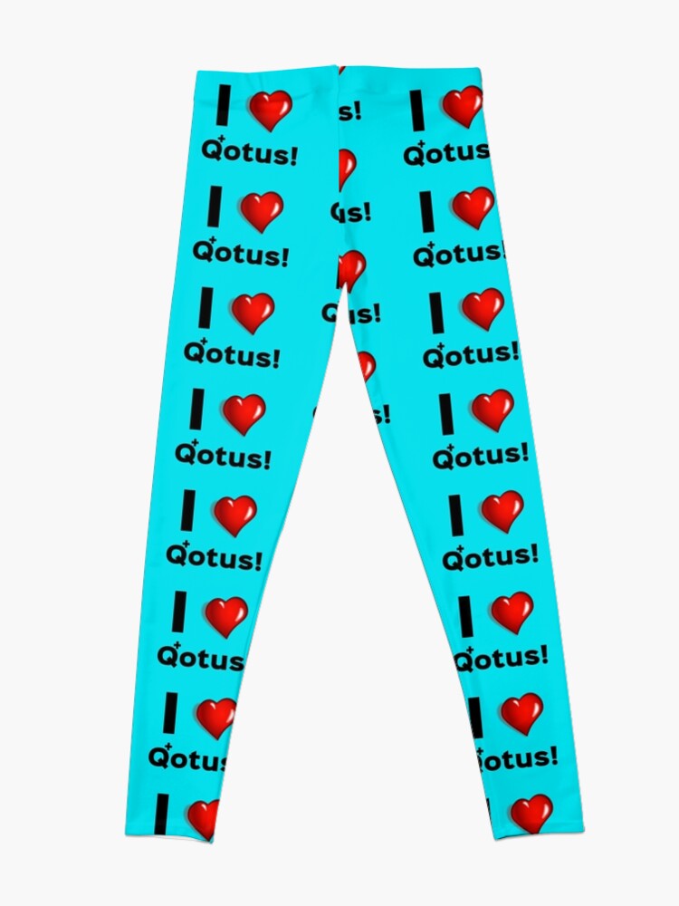 Alternate view of I Heart Qotus Leggings