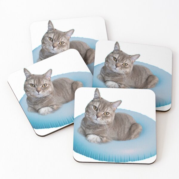 Item preview, Floating Cat - Summer - Meme designed and sold by Doide.