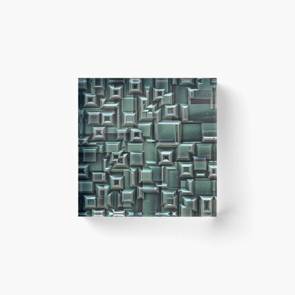 Item preview, Industrial Green Geometry designed and sold by Phil Perkins.