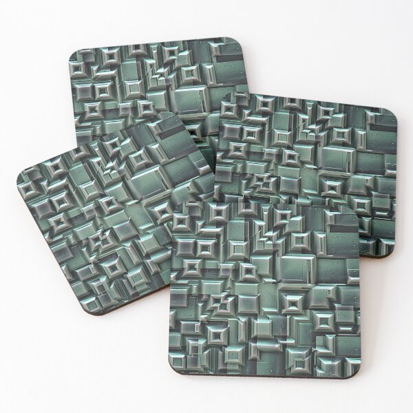 Item preview, Industrial Green Geometry designed and sold by Phil Perkins.