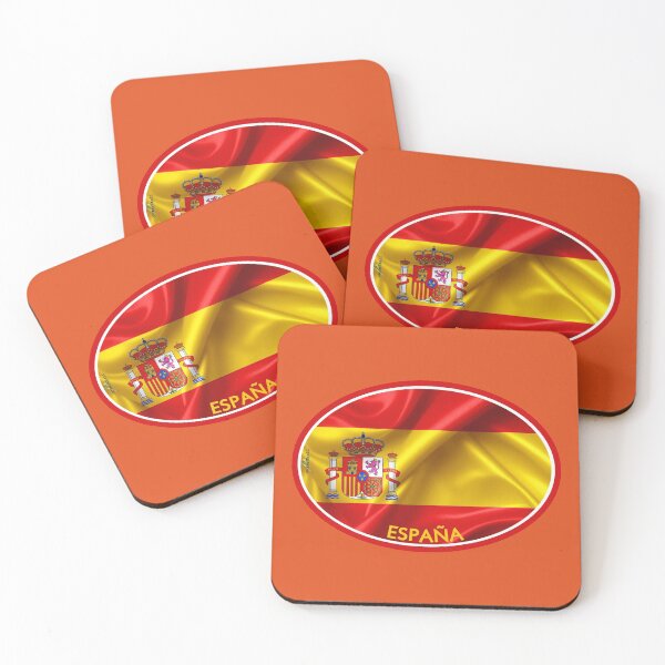 Item preview, SPAIN Espana Spanish Flag Oval Sticker Rojigualda designed and sold by OuterShellUK.