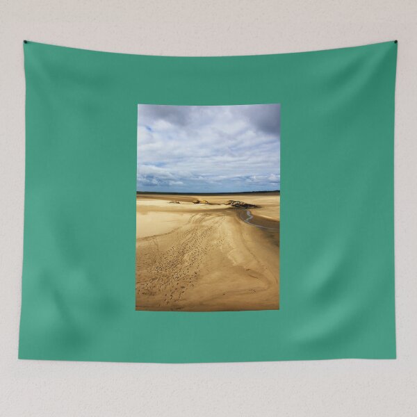 Item preview, Footprints in the sand towards the horizon designed and sold by Doppelbock.