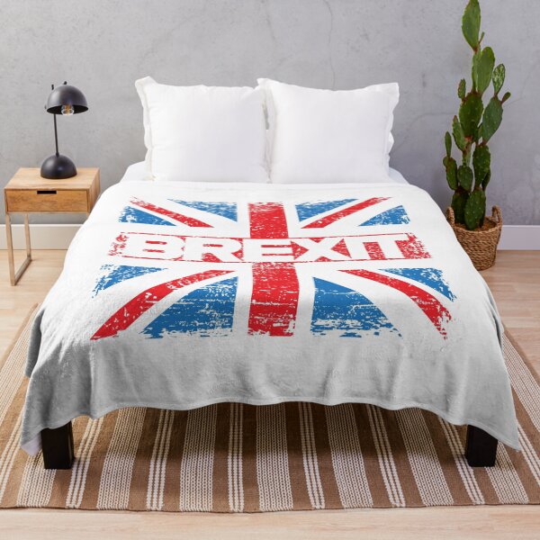 Artikelvorschau, Britische Flagge Brexit TShirt entworfen und verkauft von PokerFace420.
