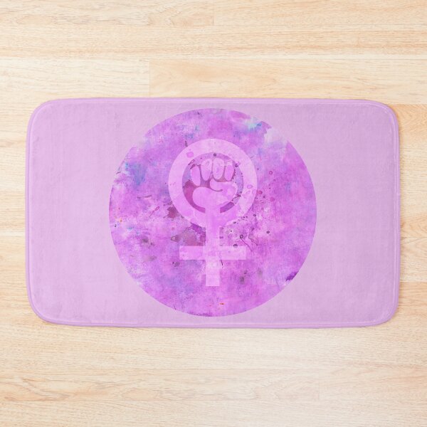 Item preview, watercolor feminist symbol with fist designed and sold by WesternExposure.