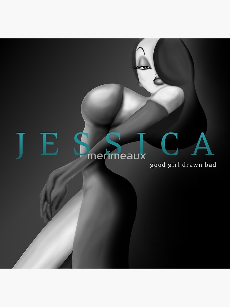 Thumbnail 3 of 3, Art Print, Jessica: Good Girl Drawn Bad designed and sold by merimeaux.