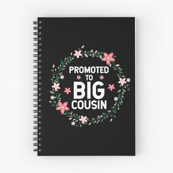 Item preview, Promoted to Cousin Flowers Trendy Family Announcement Gift For Girls designed and sold by PremiumDesignz.