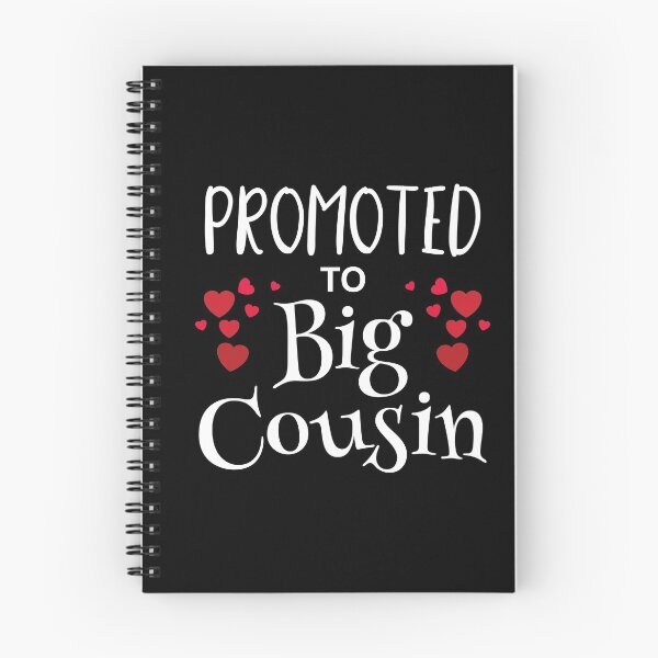 Item preview, Promoted to Cousin Hearts Trendy Family Announcement Gift For Girls designed and sold by PremiumDesignz.