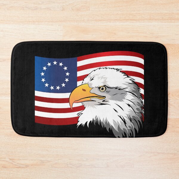 Item preview, Betsy Ross 13 Star Colonies American Flag Eagle designed and sold by ZNOVANNA.