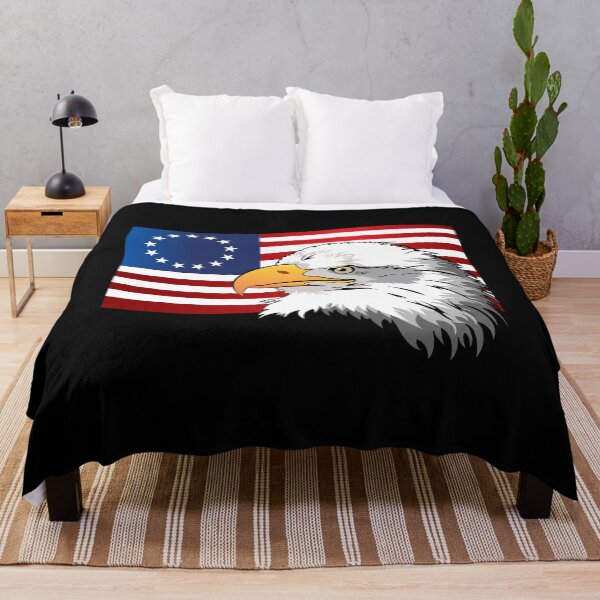 Item preview, Betsy Ross 13 Star Colonies American Flag Eagle designed and sold by ZNOVANNA.