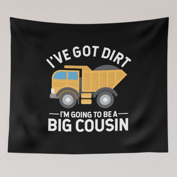 Item preview, Funny New Cousin Family Dump Truck Gift For Boys designed and sold by PremiumDesignz.