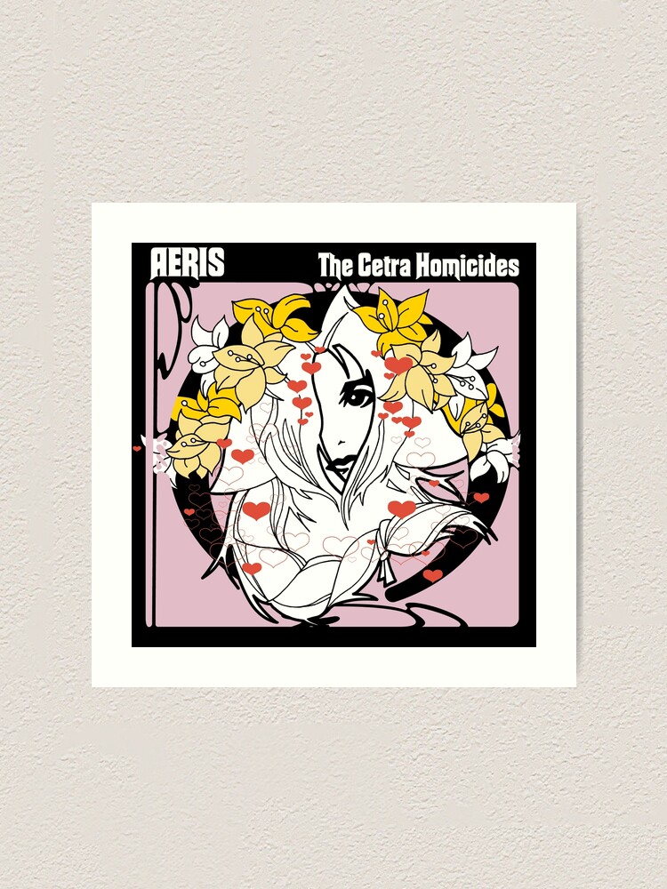 Alternate view of Aeris: The Cetra Homicides Art Print