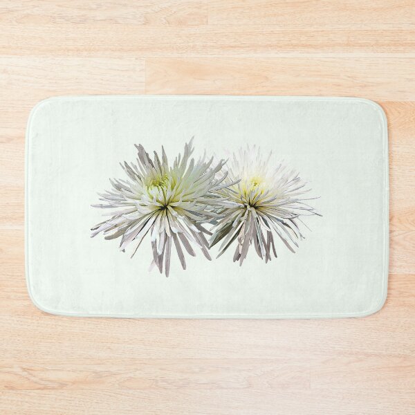 Item preview, Two White Spider Mums designed and sold by Susan Savad.