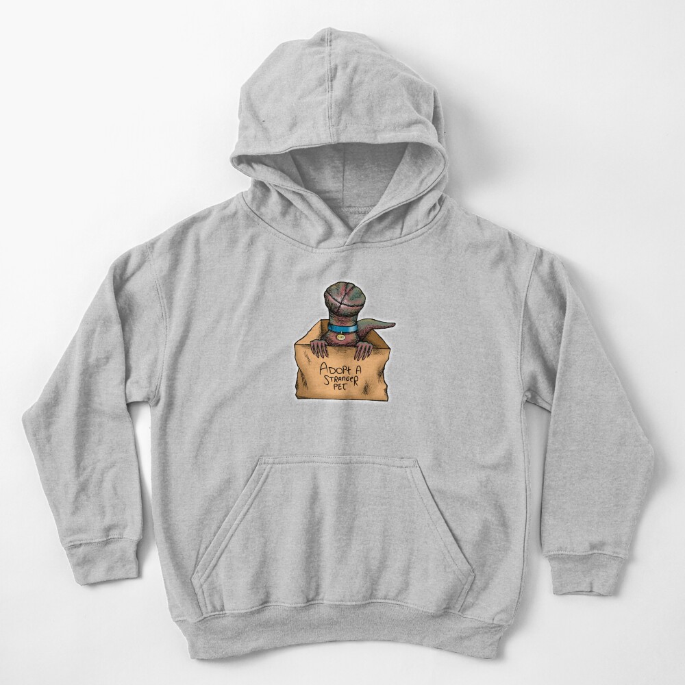 Adopt a Stranger pet Kids Pullover Hoodie