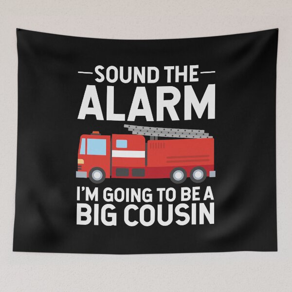 Item preview, Trendy Cousin Fire Truck Funny Family Reunion Announcement Gift For Boys designed and sold by PremiumDesignz.