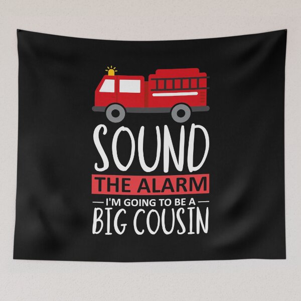 Item preview, Funny New Cousin Family Reunion Announcement Fire Truck Gift For Boys designed and sold by PremiumDesignz.