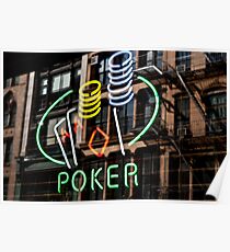 Poker Facade Poster