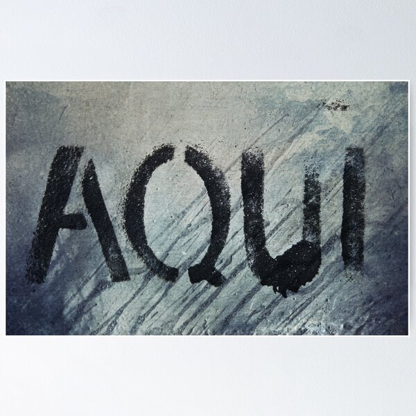 Item preview, AQUI - HERE designed and sold by WesternExposure.