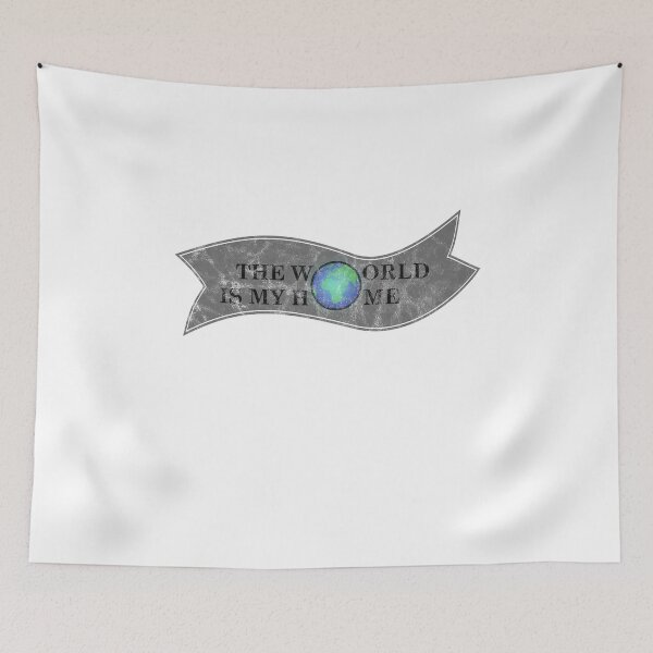 Item preview, The World Is My Home designed and sold by saechla.